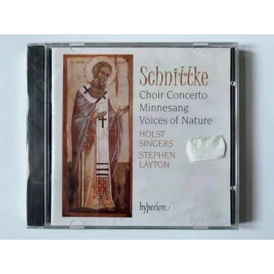 Afbeelding van Schnittke: Choir Concerto, Minnesang, Voices of Nature / Layton et al