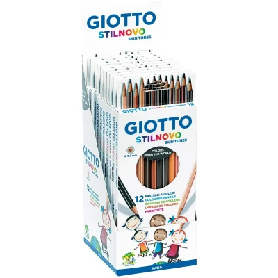 Afbeelding van Potlood Giotto Stilnovo skin tones 12st
