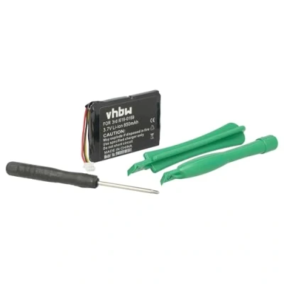 Afbeelding van vhbw 1 x batterij, compatibel met Apple iPod 20 GB, 15 3e generatie, 30 10 3, 3G MP3 muziekspeler (850 mAh, 3,7 V, Li polymeer)
