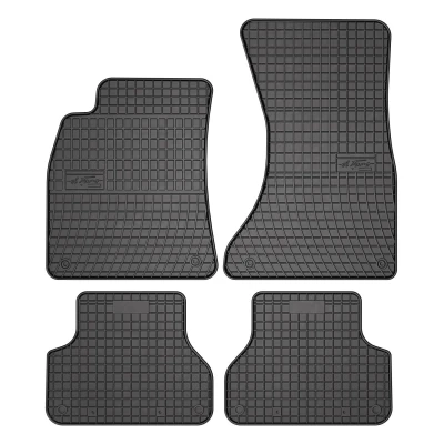 Afbeelding van FROGUM 547143 Vloermatset Rubber voor en achter 4 Zwart Op maat gemaakt AUDI: A4 B9 Avant
