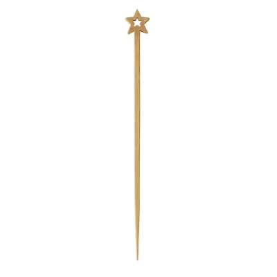 Afbeelding van Natural Pickers Amuse skewers &quot;Pure&quot; &quot;Star&quot; 120mm
