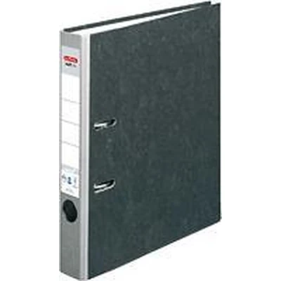 Afbeelding van Herlitz Ordner maX.file nature A4 5cm Grijs gewolkt