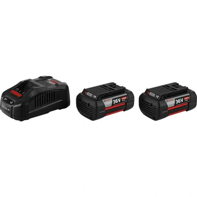 Afbeelding van Bosch 1600A00L1U 36V Li ion accu Starterset (2x 6Ah accu)