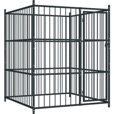 Afbeelding van vidaXL Hondenkennel voor buiten 150x150x185 cm