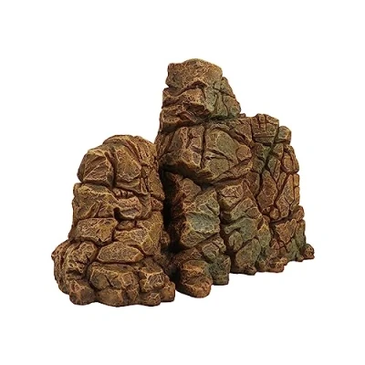 Afbeelding van Aqua Della Aquariumdecoratie Vissen Frodo Rots L 27,5x12,4x18,4cm Bruin 1st