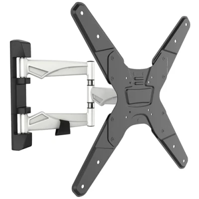 Afbeelding van tv muurbeugel draaibaar kantelbaar voor 32 55 inch, universele beugel S3244, televisiebeugel wand, wandhouder inch+, tot 30 kg met max. VESA 400x400 mm