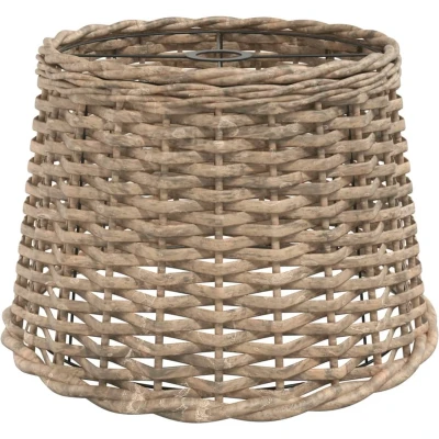 Afbeelding van Plafondlampenkap Ø40x26 cm wicker bruin