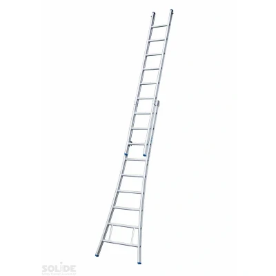Afbeelding van Solide 2 delige reformladder 2x9 sporten gebogen voet