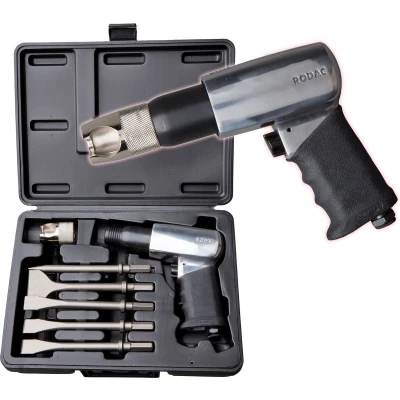 Afbeelding van RODAC RC293HBCB Hakhamer 66mm in koffer + 5 beitels voor de bouw