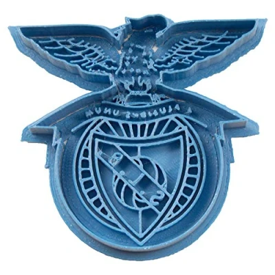 Afbeelding van Cuticuter Benfica Koekjesteam, blauw, 8 x 7 1,5 cm