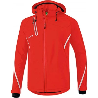 Afbeelding van ERIMA Functioneel softshell jack rood/wit / XXL