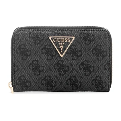 Afbeelding van Guess Laurel Portemonnee, Dames, Maat: One Size, Dunkelgrau