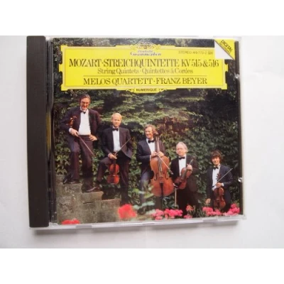 Afbeelding van Mozart: String quintets KV515 &amp; 516
