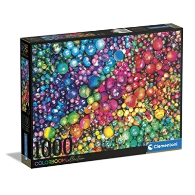 Image de Puzzle 1000 pièces Clementoni Collection Colorboom Marbres