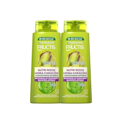 Afbeelding van Garnier Fructis Shampoo voor krullend of golvend haar, 700 ml, 2 stuks