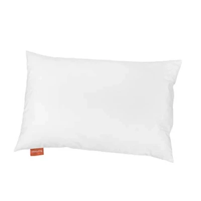 Afbeelding van sleepling kussen voor kinderen, 100% katoen, 40 x 60 cm, wasbaar op graden, wit
