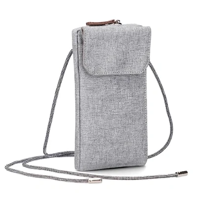 Afbeelding van zwei Schoudertas mobiele telefoon Olli Op30 Phonecase Ice Grijs