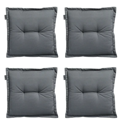 Afbeelding van Madison Zitkussen Universeel Rib Grey 50x50 Grijs 4 Stuks