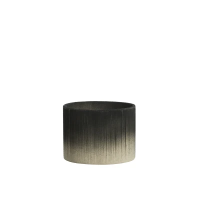 Afbeelding van Light &amp; Living Lampenkap TOSSA Ø25x18cm Zwart