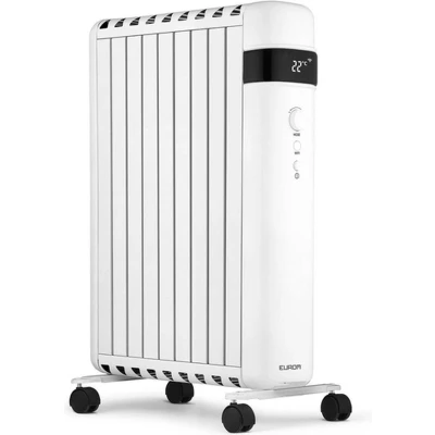 Afbeelding van Eurom RAD 2000 Olievrije Wifi Radiatorkachel 75 m3 2000W Elektrisch Metalen Omkasting Omvalbeveiliging 5,7 kg Oververhittingsbeveiliging