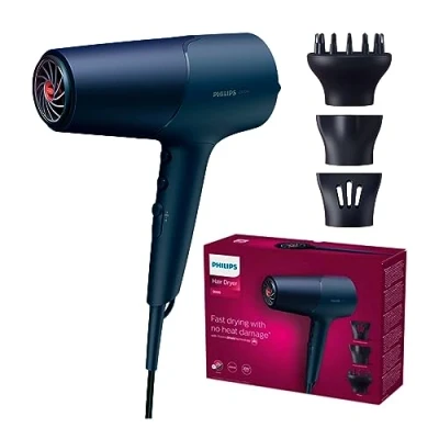 Afbeelding van Philips Föhn Series 5000 BHD510/20 Föhns met diffuser Blauw/Metallic