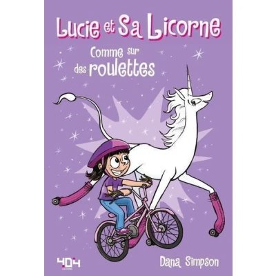 Image de Lucie et sa licorne Comme sur des roulettes