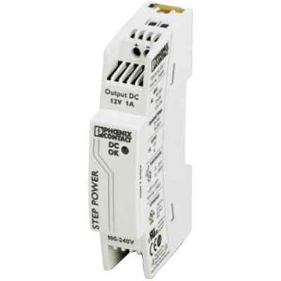 Afbeelding van Phoenix Contact STEP PS/48AC/24DC/0.5 DIN rail netvoeding 24 V/DC 0.55 A W Aantal uitgangen: 1 x Inhoud: stuk(s)