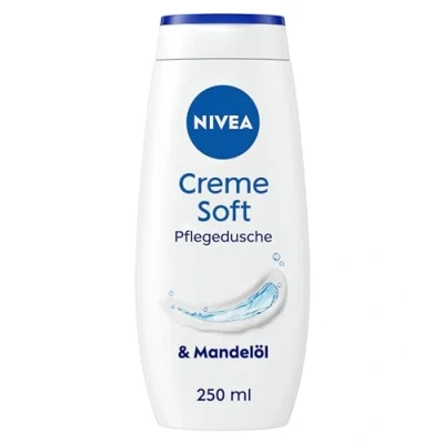 Afbeelding van NIVEA Soft Douche crème (250 ml), douchegel met waardevolle vitaminen en oliën, hydraterende pH neutrale douchecrème milde geur