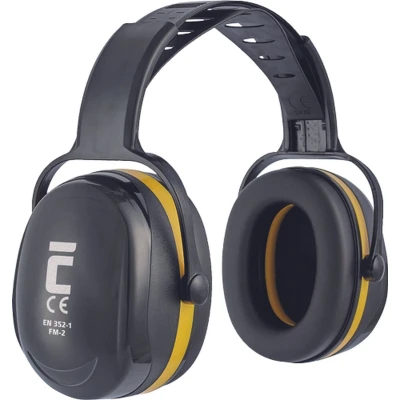 Afbeelding van Cerva FM 2 Earmuff Zwart/Geel