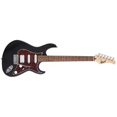 Afbeelding van Cort G110 Open Pore Black Elektrische gitaar zwart