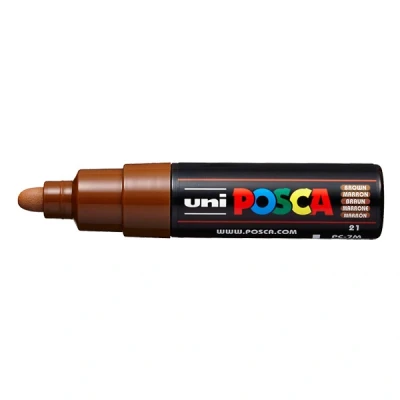 Image de POSCA PC 7M marqueur peinture (4,5 5,5 mm ogive) marron