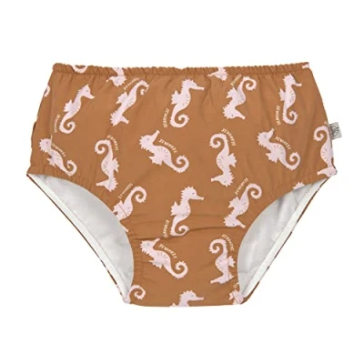 Afbeelding van Lässig Zwembroekje met luier Splash &amp; Fun Seahorse caramel, 07 12 mnd. Maat 74/80