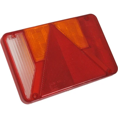 Afbeelding van Lampglas Radex links / rechts, rechts voor 5901/13, 5800 en 5900 Achterlichtglazen BouwmanAanhangwagens.nl