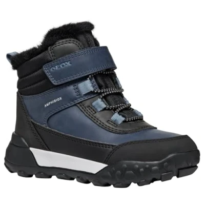 Afbeelding van Geox Trekkyup BOY ABX Snowboots voor kinderen, Maat: 39, Denim/black Imitatieleer/ textiel