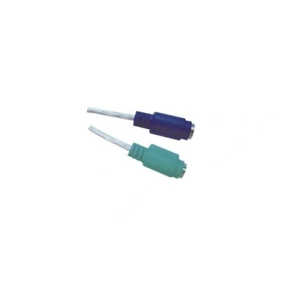 Image de Waytex 11400 Adaptateur USB pour Clavier/Souris 2 x PS/2
