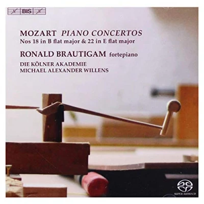 Afbeelding van Ronald Brautigam, Die Kölner Akademie, Michael Alexander Willens Mozart: Piano Concertos Nos. 18 &amp; 22 (Super Audio CD)