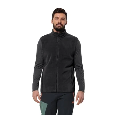 Afbeelding van Jack Wolfskin Waldsteig Bodywarmer, Heren, Maat: Small, Black