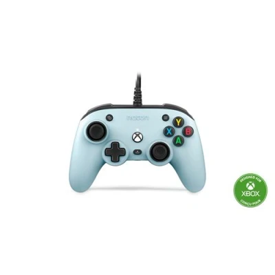 Image de Manette filaire Nacon Pro Compact pour Xbox Series X/S, One et PC Bleu pastel
