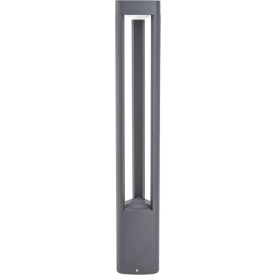 Afbeelding van Lucande LED buitenlamp 90 lichts aluminium, polycarbonaat H: 80 cm antraciet Inclusief lichtbronnen