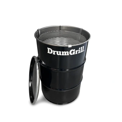 Afbeelding van Barbecue / BBQ Drumgrill Small 60 Liter Barbecue, vuurkorf en statafel in één
