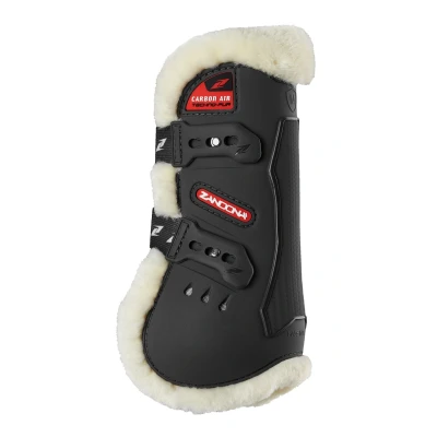 Image de Zandona Protèges Tendons Carbon Air Techno Fur Noir S