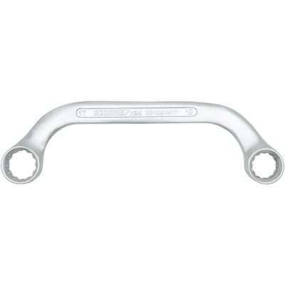 Afbeelding van GEDORE R01351012 Tweezijdige ringsleutel Chroom vanadium staal