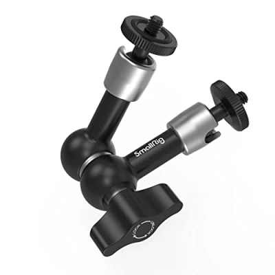Afbeelding van SMALLRIG Magic Arm scharnierarm, 5 inch, robuust en 360 graden verstelbaar, 2065, zwart