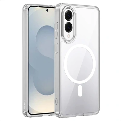 Afbeelding van imoshion Protective Backcover met MagSafe voor de Samsung Galaxy S25 Edge Transparant
