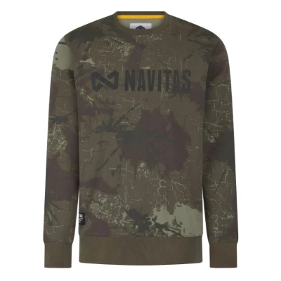 Afbeelding van Navitas Camo Identity Sweatshirt XXXL Vis trui