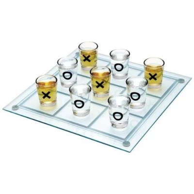 Afbeelding van Cadeau Maestro Trinkspel drinkspel, 79/3967, wit, 10 delige set