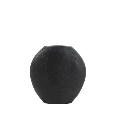 Afbeelding van Light &amp; Living Vaas SKELD 39x11x40 Zwart