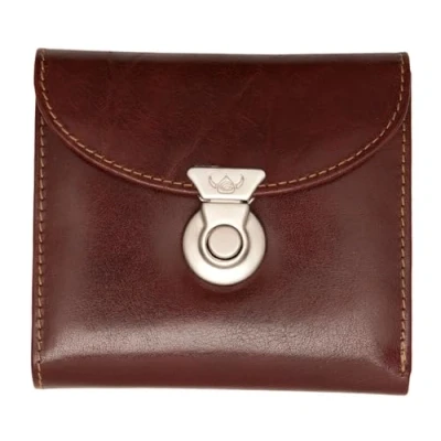 Afbeelding van Golden Head Leren Portemonnee Colorado RFID Business Card Holder Tobacco Bruine