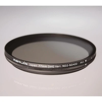 Afbeelding van Marumi Grijs Variabel Filter DHG ND2 ND400 55 mm