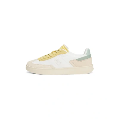 Afbeelding van Tommy Hilfiger Heritage Sneaker Sneakers laag, Dames, Maat: 38, Muslin Leer